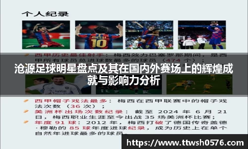 沧源足球明星盘点及其在国内外赛场上的辉煌成就与影响力分析